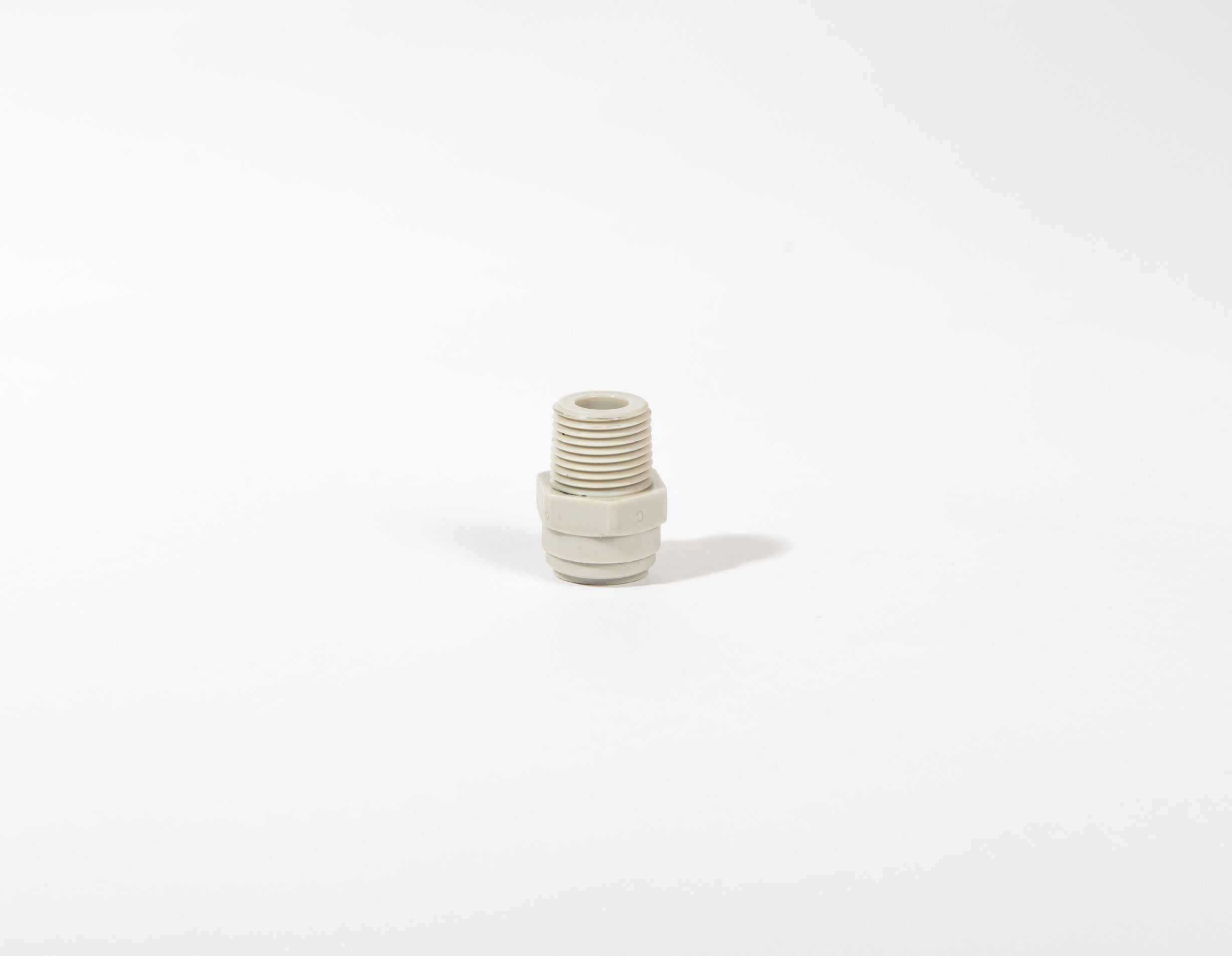 3/8" Plastic Straight Connector