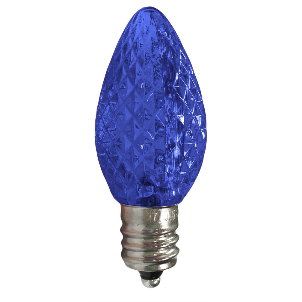 C7 LEDSMD Blue Faceted