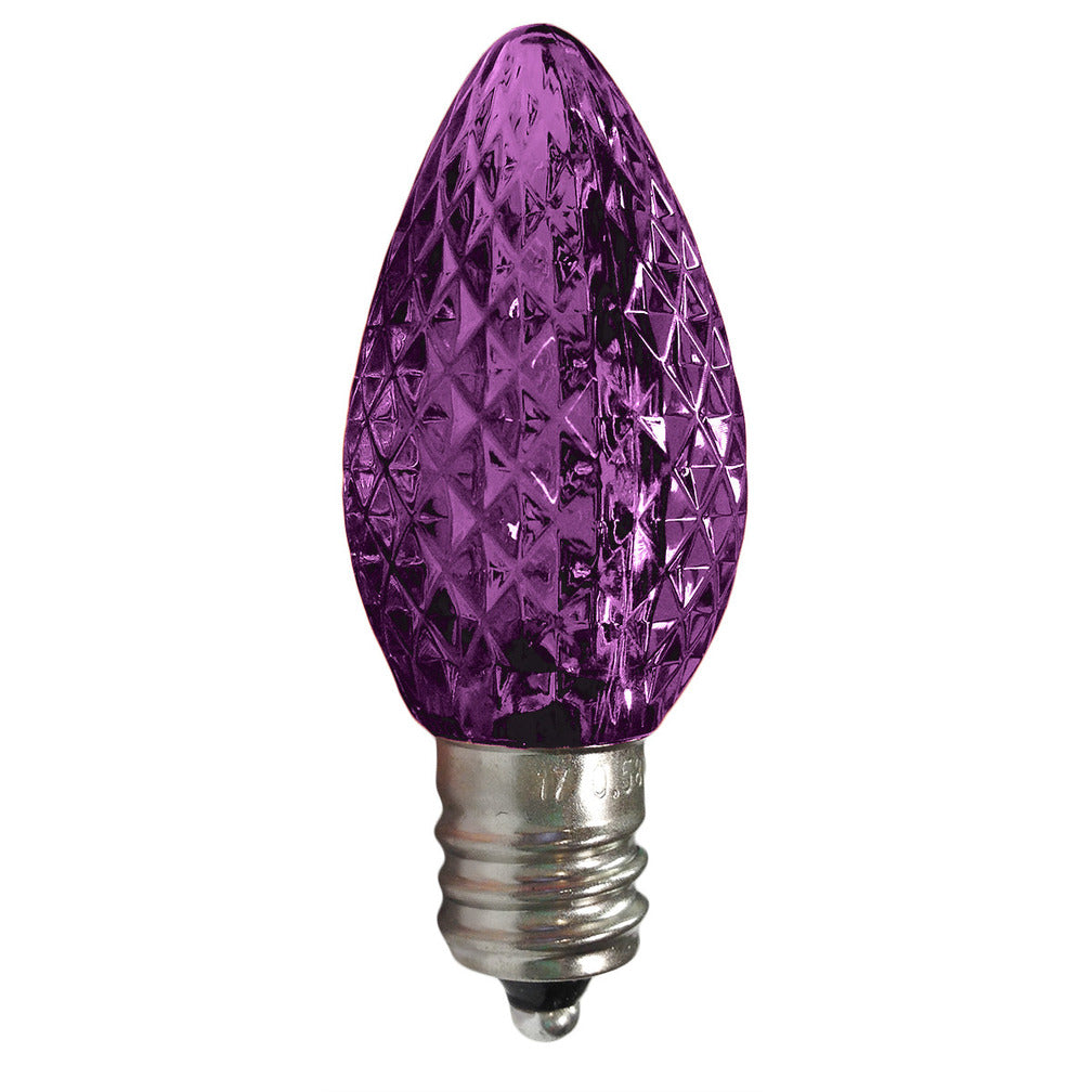 C7 LEDSMD Purple Faceted