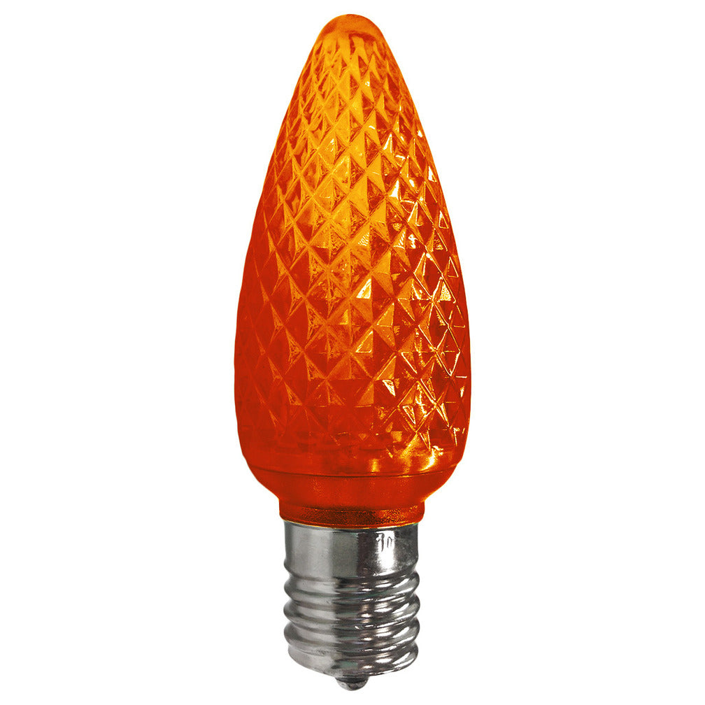 C9 LED SMD Amber Faceted