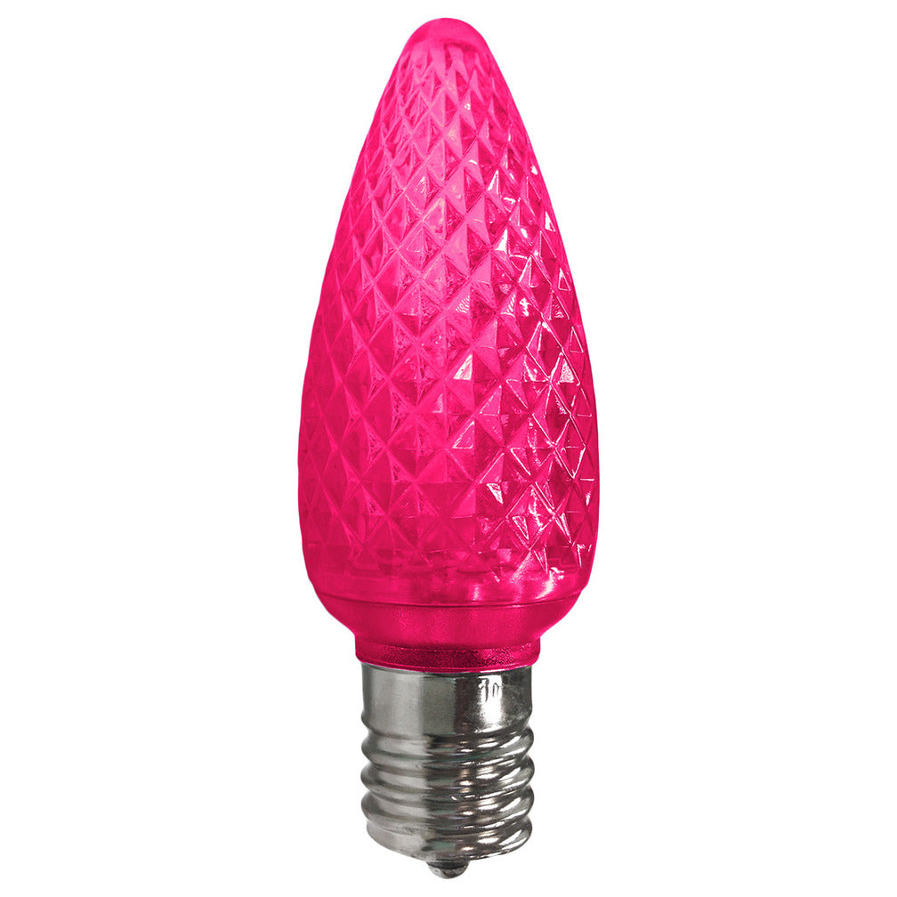 C9 LED SMD Pink Faceted